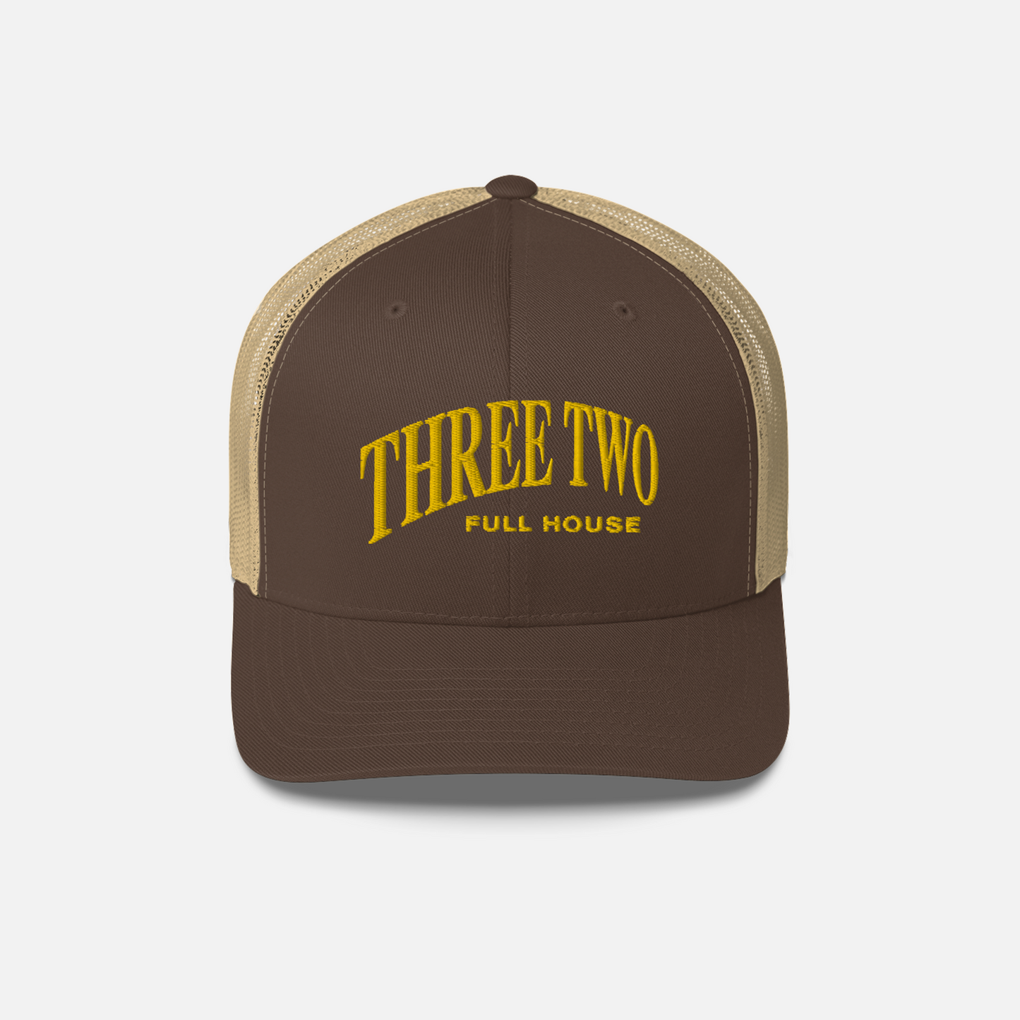 Full House - Brown/Khaki Trucker Hat