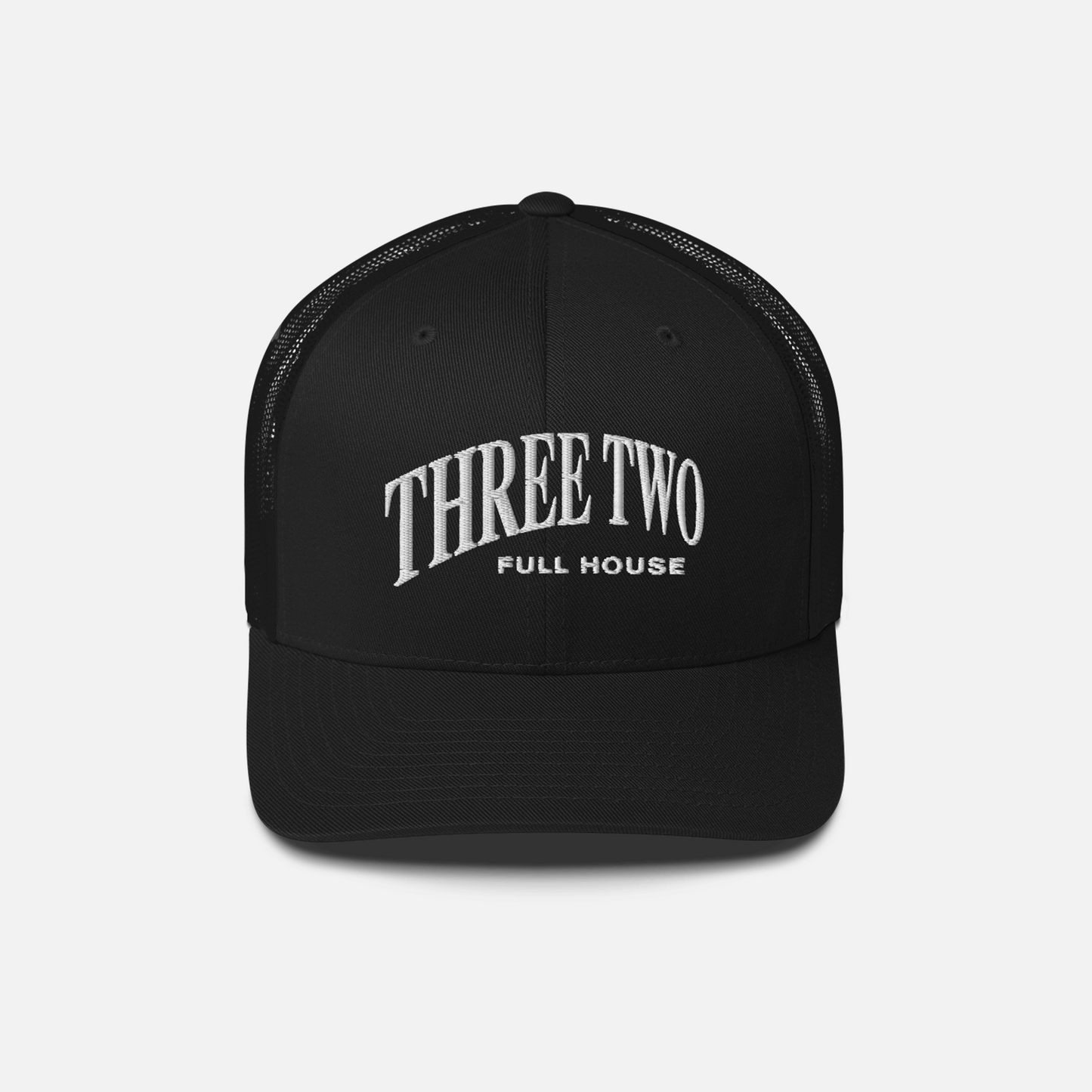 Full House - All Black Trucker Hat