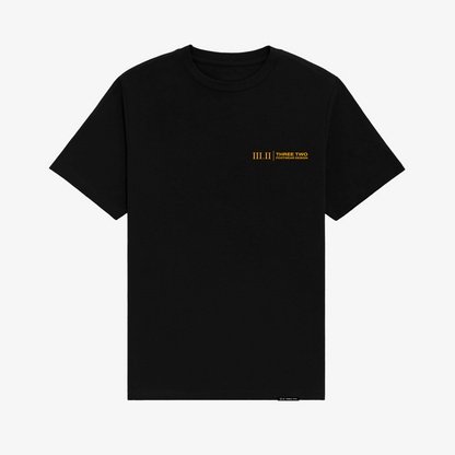 COURT LOW FOOTWEAR DESIGN T-SHIRT : Black/Burnt Orange