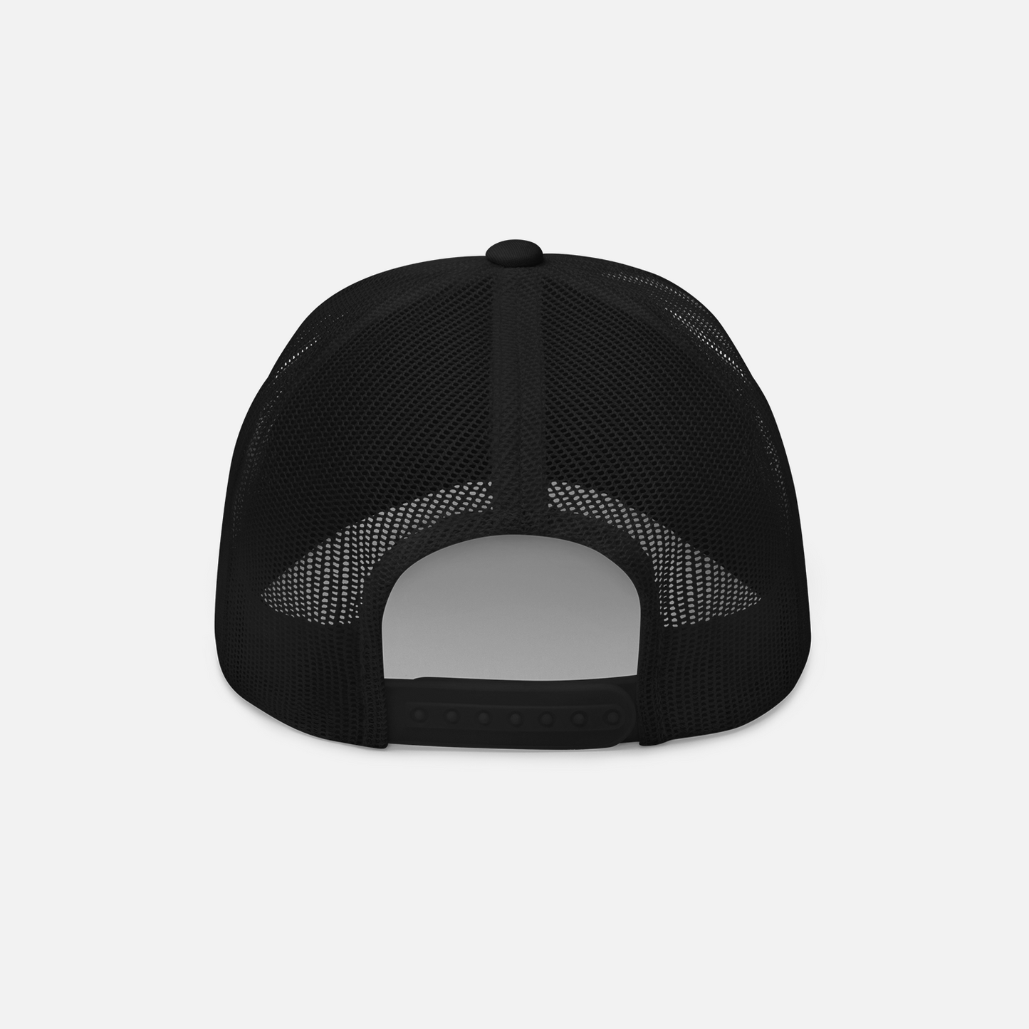 Three Two Face - All Black Trucker Hat