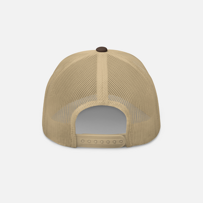 Three Two Face - Brown/Khaki Trucker Hat