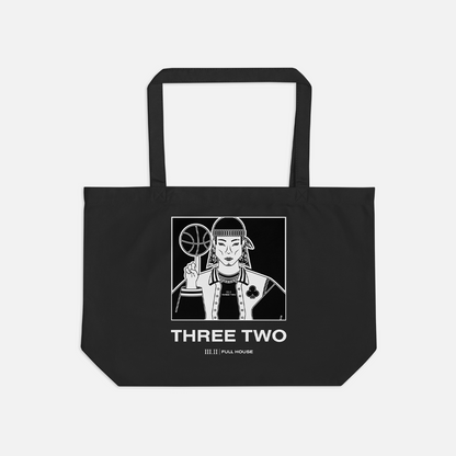 Jack of Clubs - Tote Bag Black / White