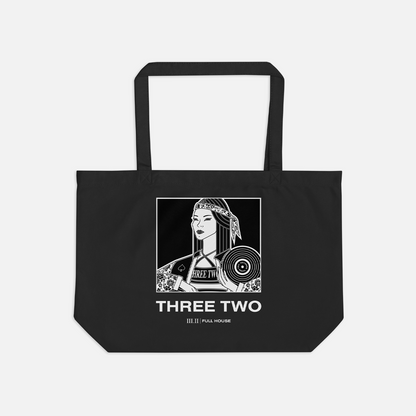 Queen of Spades - Tote Bag Black / White