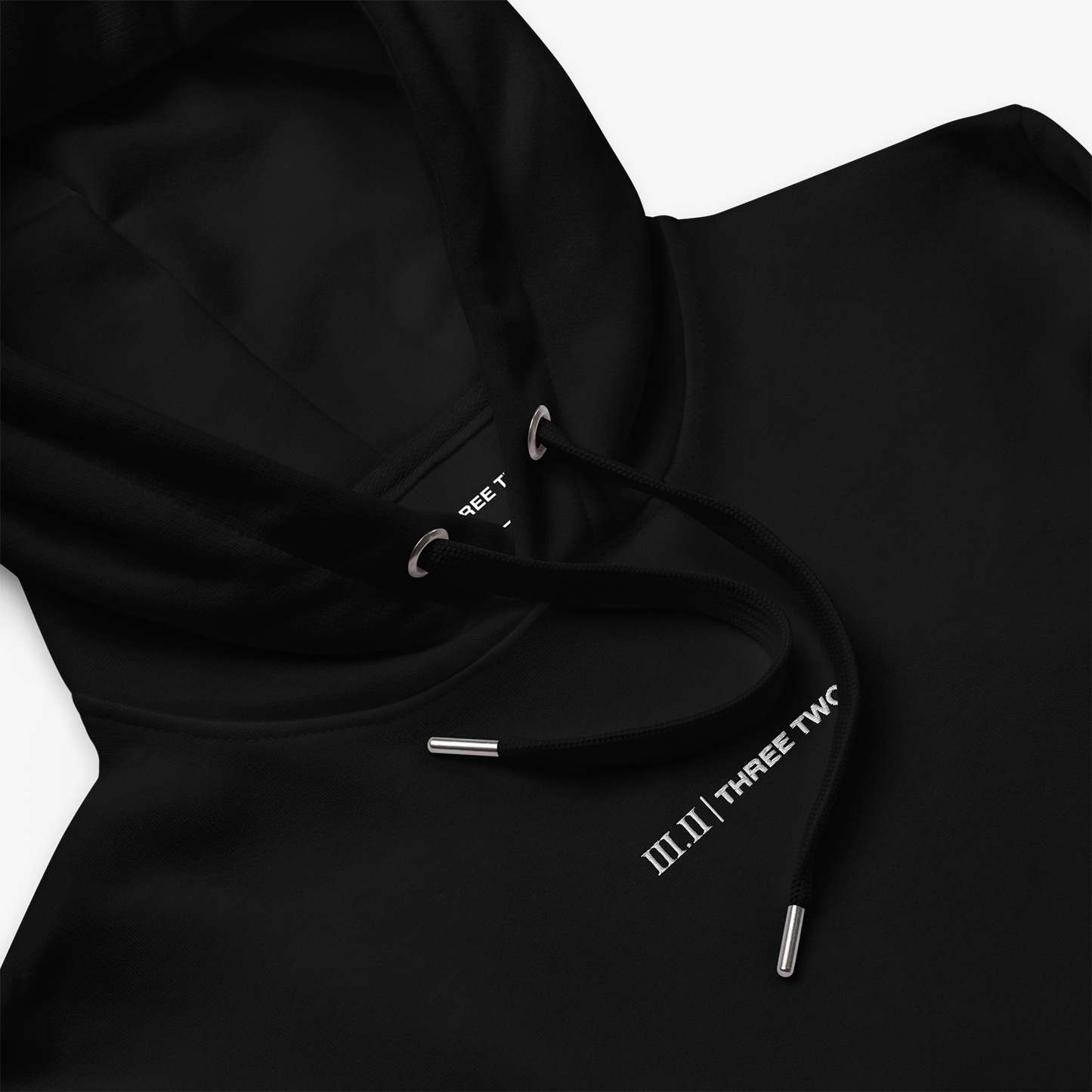 Three Two Support Your Local Designer Hoodie - Black/White