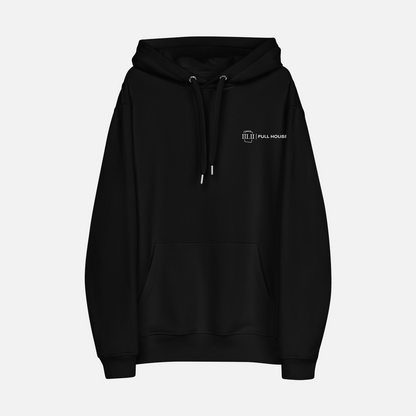 Jack of Clubs - Hoodie Black / White