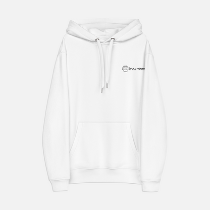 Jack of Clubs - Hoodie White / Black