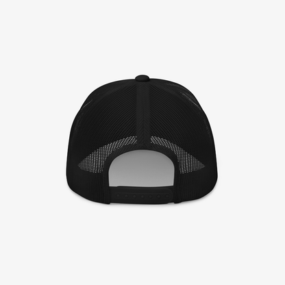 Three Two Support Your Local Designer Trucker Hat - Black/White